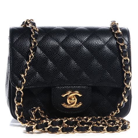 chanel caviar mini square flap bag|CHANEL Caviar Quilted Mini Square Flap Red .